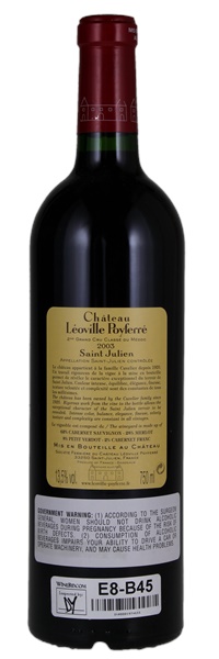 2003 Château Leoville-Poyferre, 750ml
