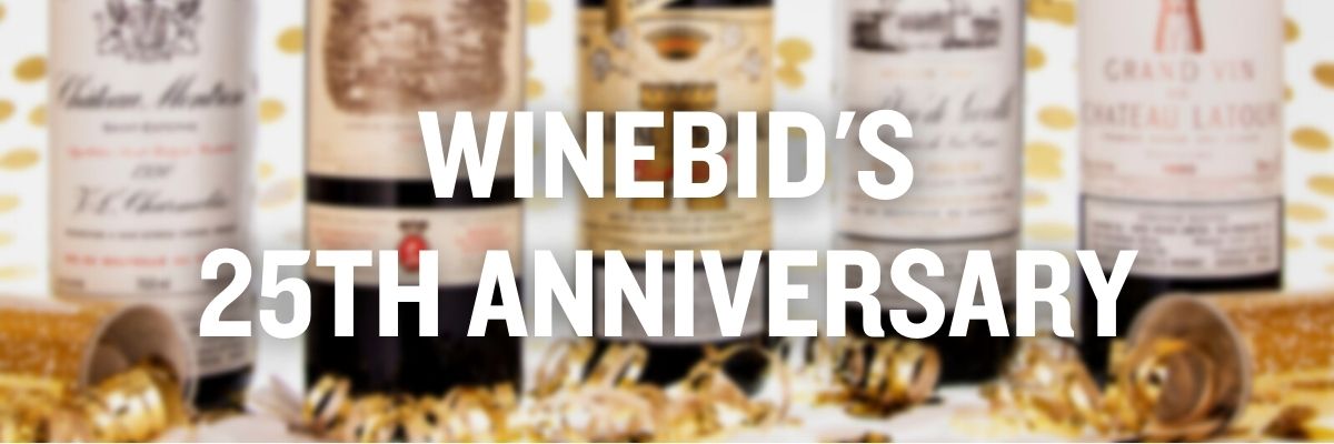 WineBid's 25th Anniversary