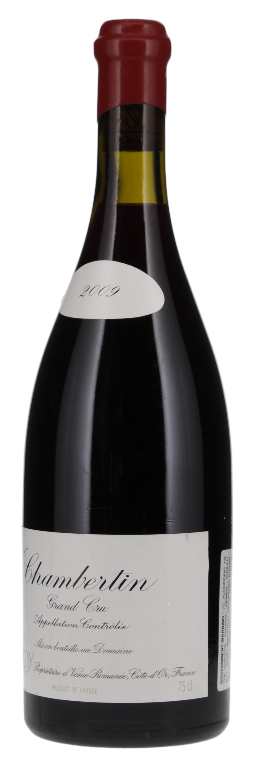 2009 Domaine Leroy Chambertin, 750ml