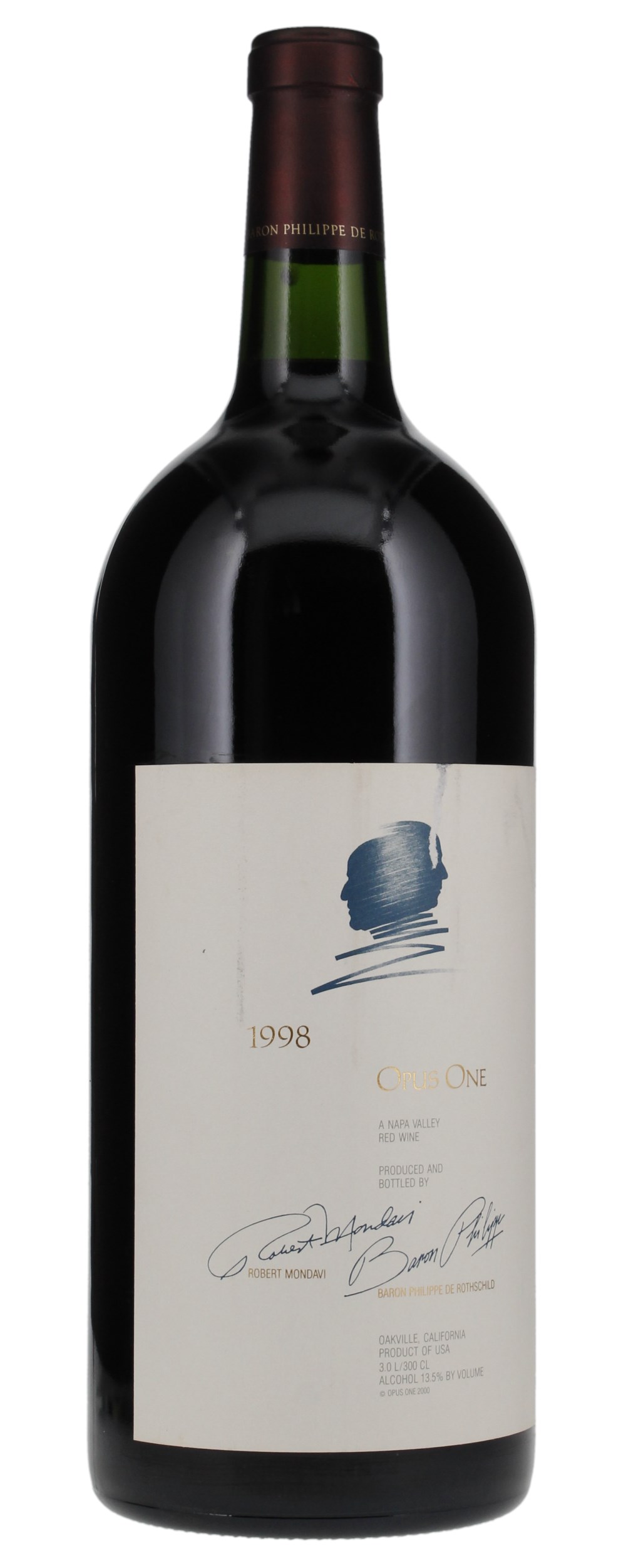 1998 Opus One, 3.0ltr Cabernet Sauvignon Blend | WineBid | Wine