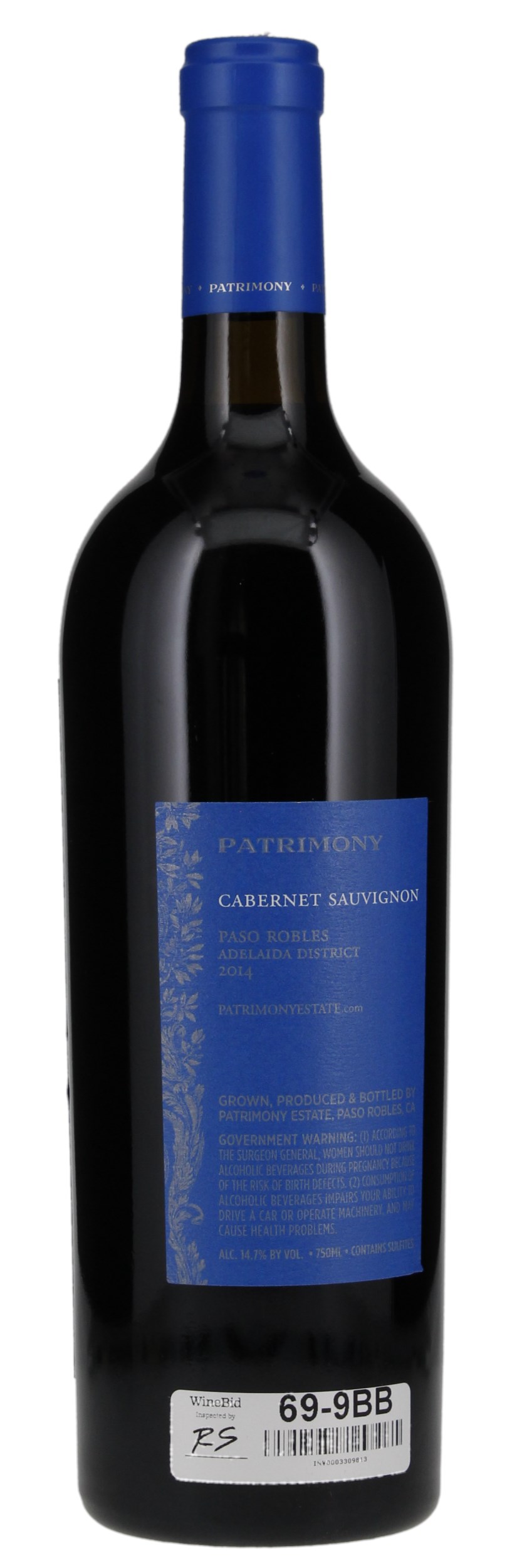 2014 Daou Patrimony Cabernet Sauvignon, 750ml