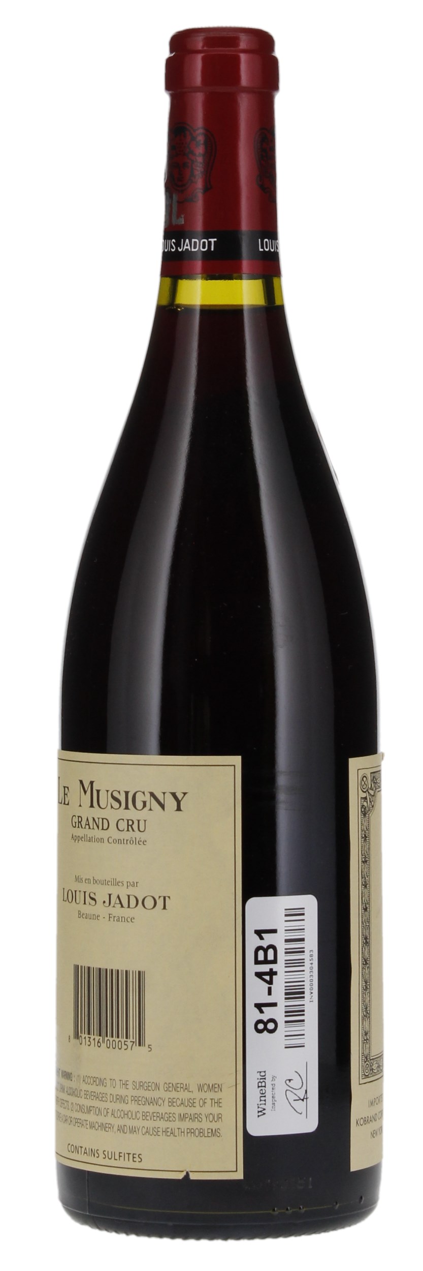 1999 Louis Jadot Le Musigny, 750ml