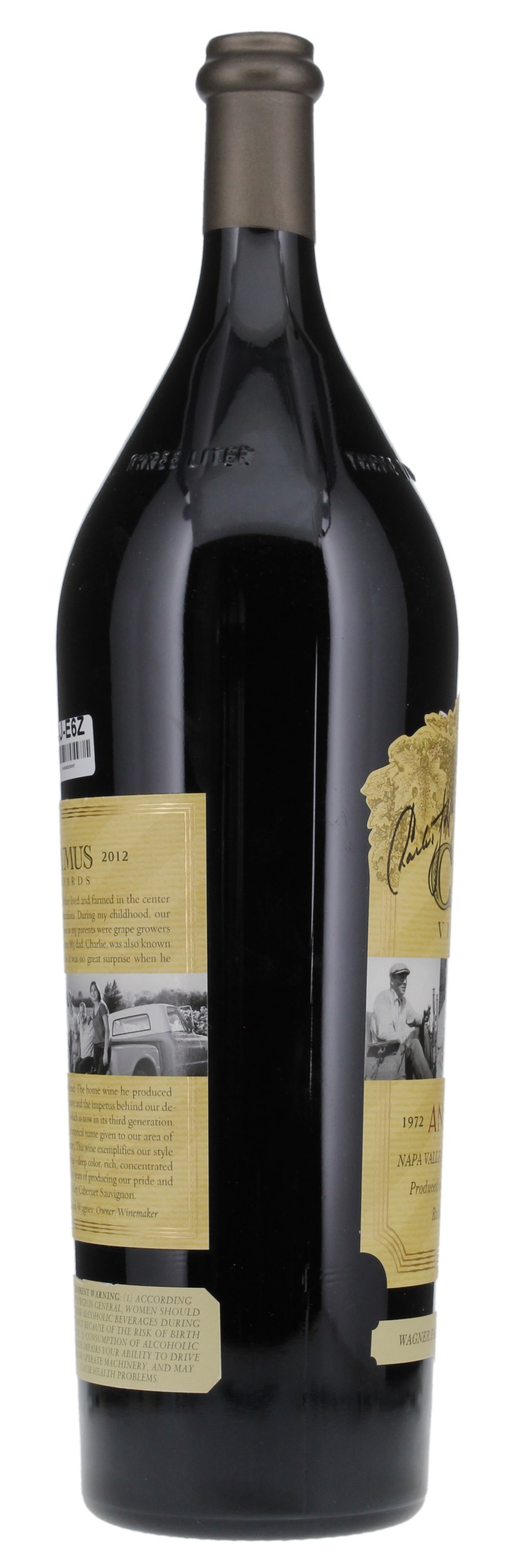 2012 Caymus 40th Anniversary Cabernet Sauvignon, 3.0ltr