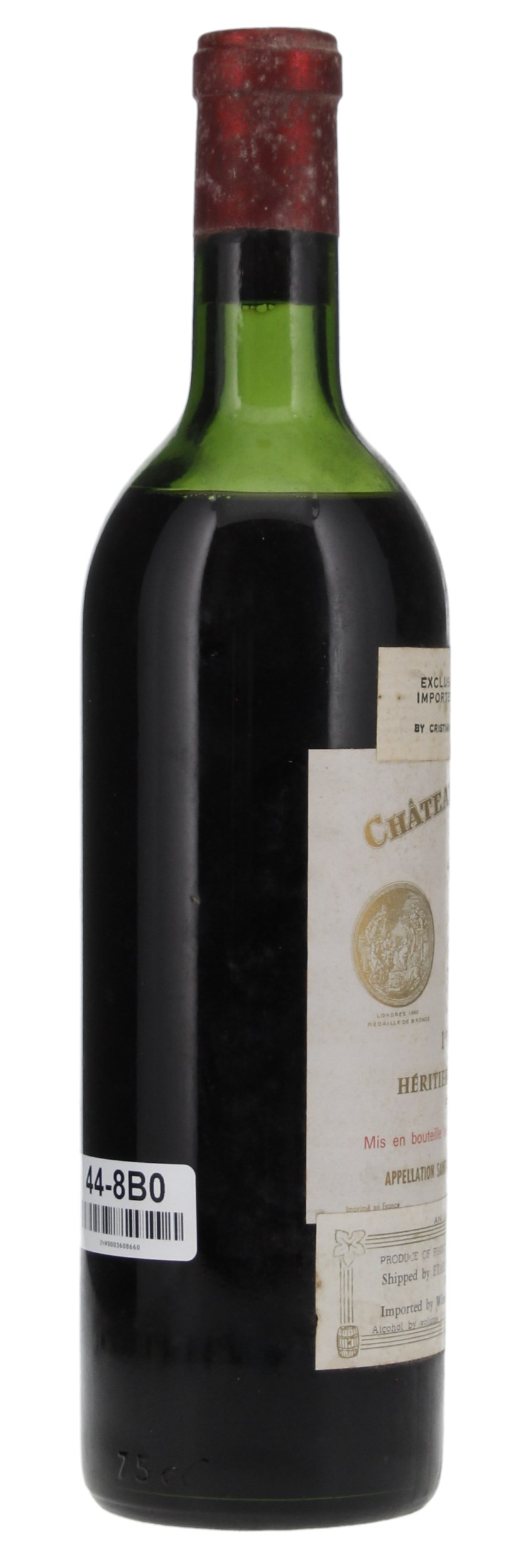 1964 Château Cheval-Blanc, 750ml