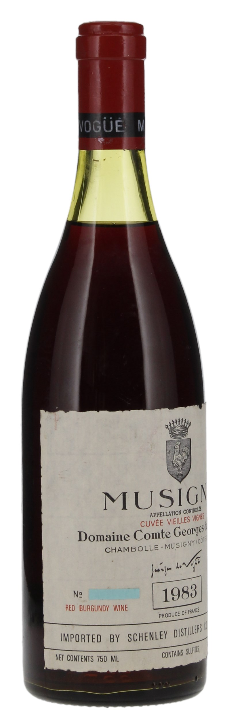 1983 Comte de Vogue Musigny Vieilles Vignes, 750ml