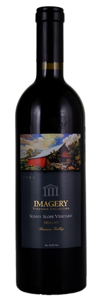 2001 Imagery Estate Winery Vineyard Collection Sunny Slope Merlot, 750ml