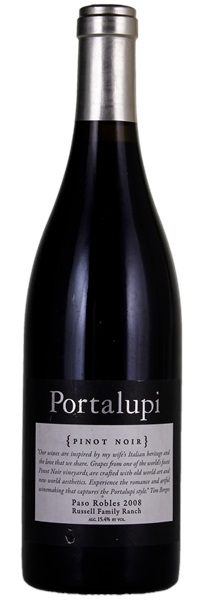 2008 Portalupi Russell Family Ranch Pinot Noir, 750ml