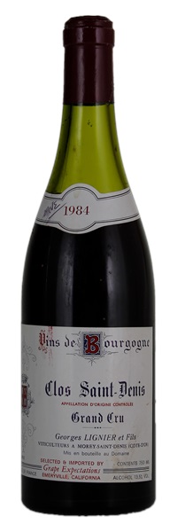 1984 Georges Lignier Clos St.-Denis, 750ml