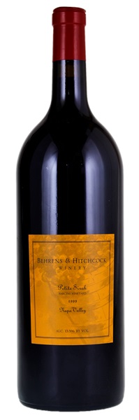 1999 Behrens & Hitchcock Barcini Vineyard Petite Sirah, 1.5ltr