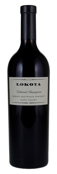 2015 Lokoya Spring Mountain Cabernet Sauvignon, 750ml