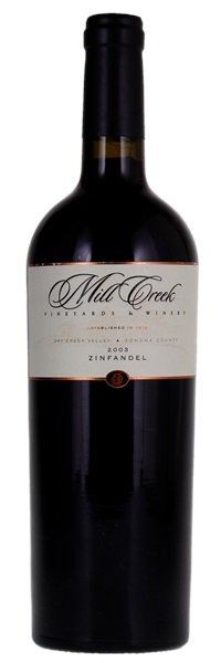 2003 Mill Creek Dry Creek Valley Zinfandel, 750ml