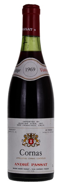 1969 Andre Passat Cornas, 750ml