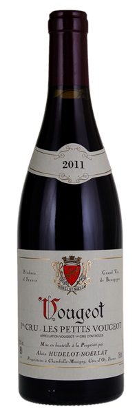 2011 Alain Hudelot-Noellat Vougeot Les Petits Vougeots, 750ml