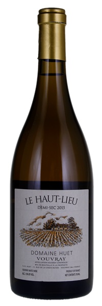 2015 Domaine Huet Vouvray Le Haut-Lieu Demi Sec, 750ml