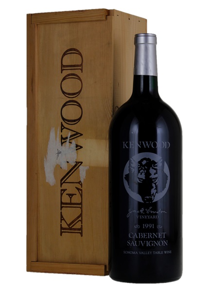 1991 Kenwood Jack London Vineyard Cabernet Sauvignon, 3.0ltr