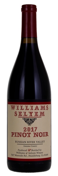 2017 Williams Selyem Russian River Valley Pinot Noir, 750ml