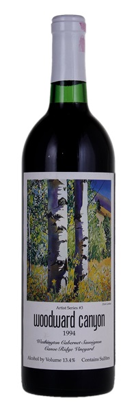 1994 Woodward Canyon Canoe Ridge Artist Series Cabernet Sauvignon, 750ml