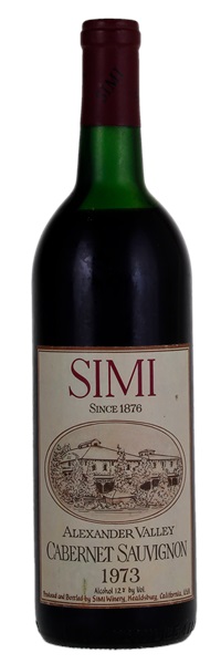 1973 Simi Cabernet Sauvignon, 750ml