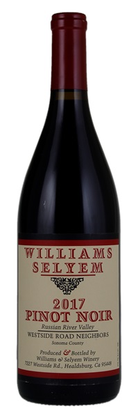 2017 Williams Selyem Westside Road Neighbors Pinot Noir, 750ml