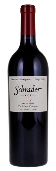 2017 Schrader CCS Beckstoffer To Kalon Vineyard Cabernet Sauvignon, 750ml