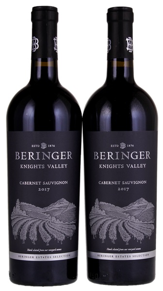 2017 Beringer Knights Valley Cabernet Sauvignon, 750ml