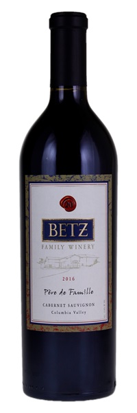 2016 Betz Family Winery Père de Famille Cabernet Sauvignon, 750ml