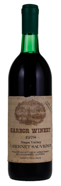 1978 Harbor Winery Cabernet Sauvignon, 750ml