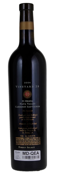 2004 Vineyard 29 Proprietary Red, 750ml