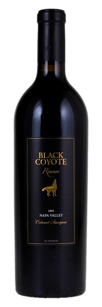 2005 Black Coyote Reserve Cabernet Sauvignon, 750ml