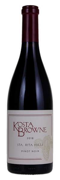 2018 Kosta Browne Santa Rita Hills Pinot Noir, 750ml