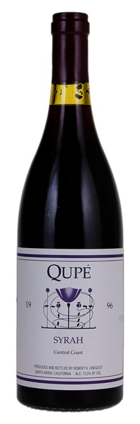 1996 Qupé Central Coast Syrah, 750ml