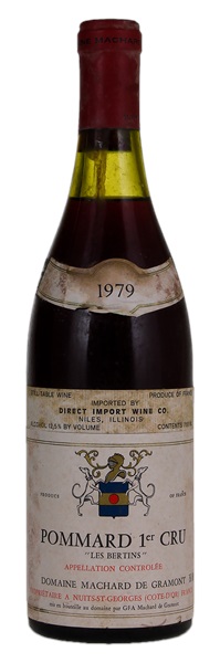 1979 Machard de Gramont Pommard Les Bertins, 750ml