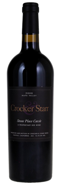 2000 Crocker & Starr Stone Place Cuvee, 750ml