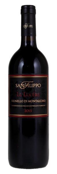 2015 San Filippo Brunello di Montalcino Le Lucere, 750ml