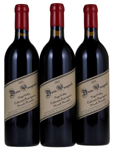 2003 Dunn Howell Mountain Cabernet Sauvignon, 750ml