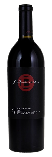 2013 J. Bookwalter Foreshadow Merlot, 750ml