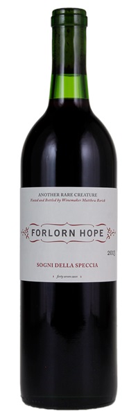 2013 Forlorn Hope Sogni Della Speccia Sangiovese, 750ml