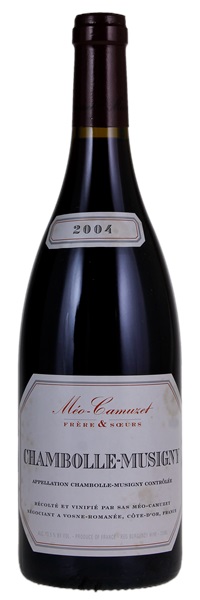 2004 Maison Méo-Camuzet Frère et Soeur Chambolle-Musigny, 750ml