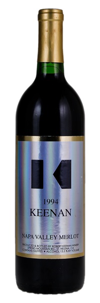 1994 Robert Keenan Winery Merlot, 750ml