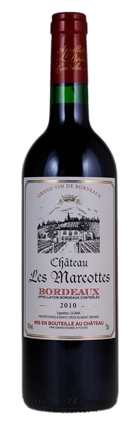 2010 Chateau Les Marcottes, 750ml