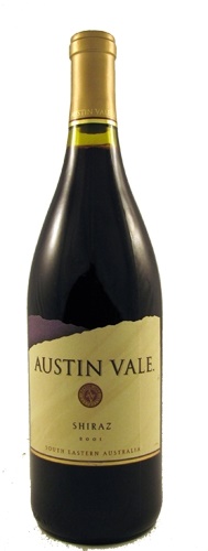 2001 Austin Vale Shiraz, 750ml