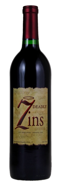 2002 Michael David 7 Deadly Zins Zinfandel, 750ml