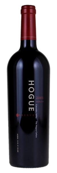 2001 Hogue Reserve Merlot, 750ml