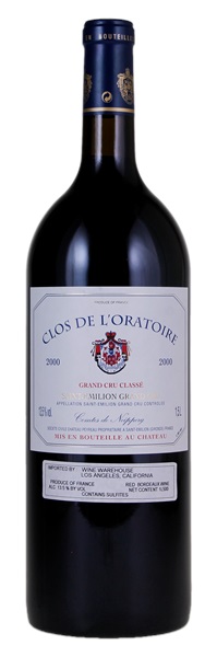 2000 Clos de l'Oratoire, 1.5ltr