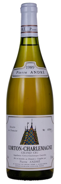 1989 Pierre Andre Corton-Charlemagne, 750ml