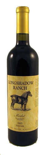 2003 Longshadow Ranch Merlot, 750ml