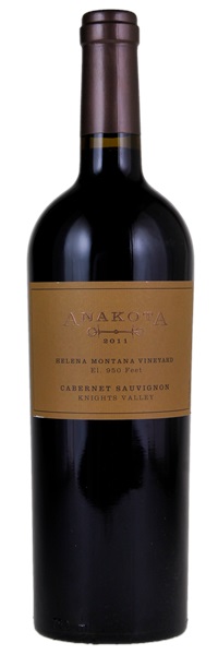 2011 Anakota Helena Montana Vineyard Cabernet Sauvignon, 750ml