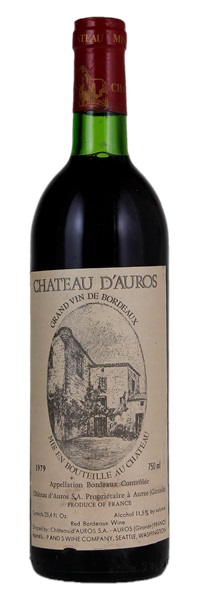 1979 Chateau d'Auros, 750ml