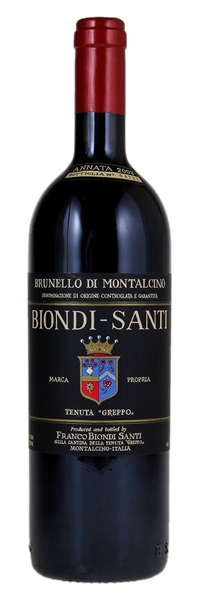 2003 Biondi-Santi Tenuta Il Greppo Brunello di Montalcino Brunello  (Sangiovese clone) D.O.C.G. | WineBid