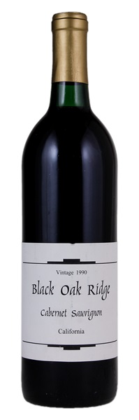 1990 Black Oak Ridge Cabernet Sauvignon, 750ml